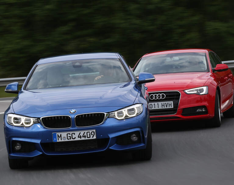 Audi A5 Sportback Bmw 4er Gran Coupe Gran Coupes Im Fahrbericht