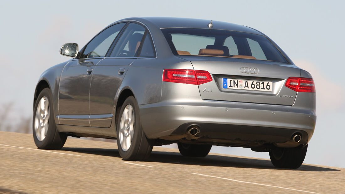 Audi A6 2.0 TFSI, Heckansicht