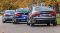 Audi A6 3.0 TDI, BMW 535d, Jaguar XF 30d