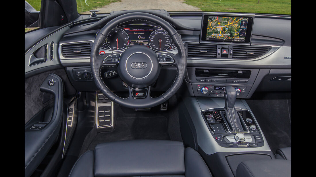 Audi A6 3.0 TDI, Cockpit
