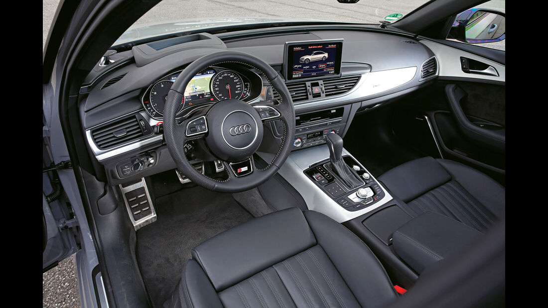 Audi A6 3.0 TDI Competition, Cockpit