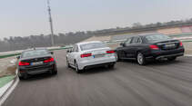 Audi A6 3.0 TDI Quattro, BMW 530d, Mercedes E 350 d