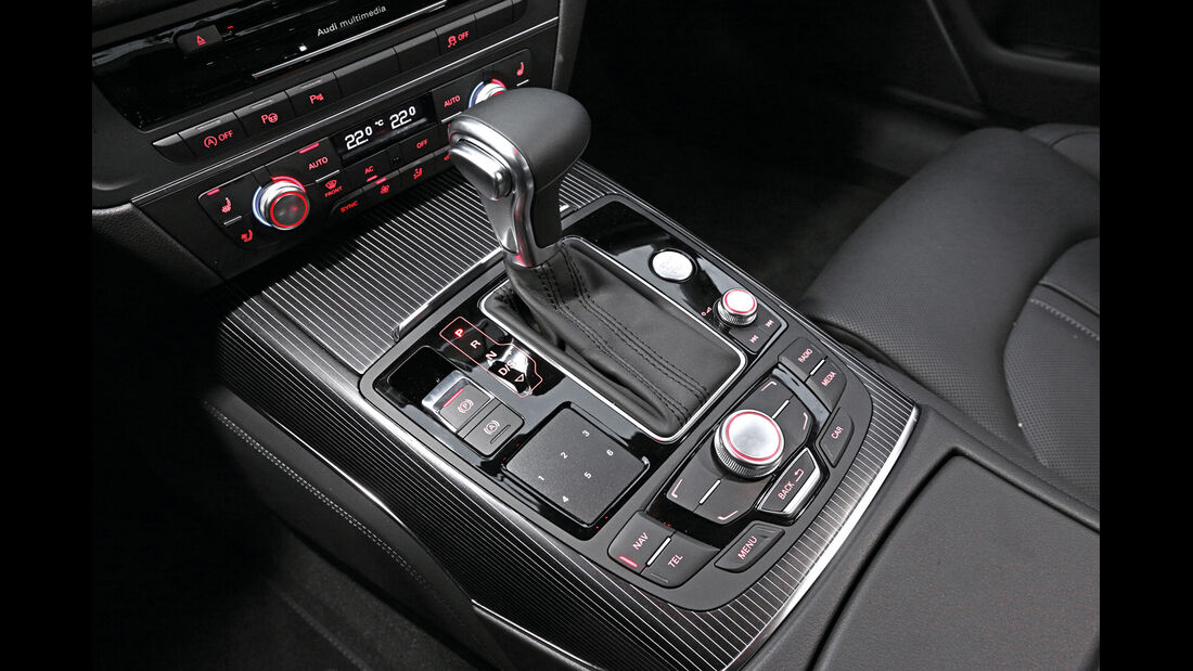 Audi A6 3.0 TDI Quattro, Schaltung