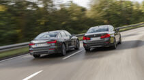 Audi A6 45 TFSI Quattro Sport, BMW 530i xDrive Sport Line, Exterieur
