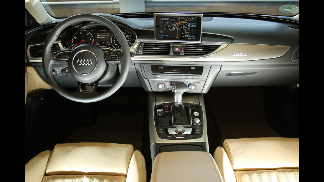 Audi A6 Allroad, Cockpit, Lenkrad