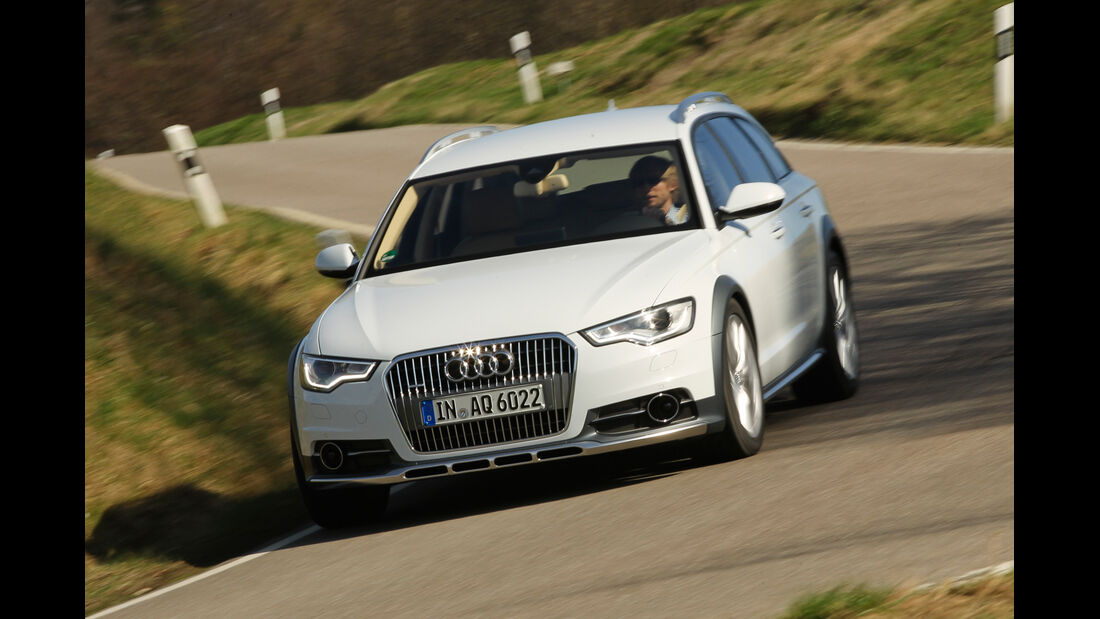 Audi A6 Allroad, Frontansicht