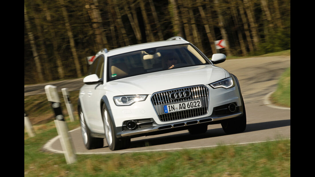 Audi A6 Allroad, Frontansicht