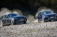 Audi A6 Allroad, Mercedes E All-Terrain, Exterieur