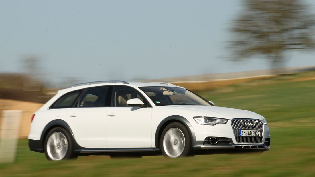 Audi A6 Allroad, Seitenansicht