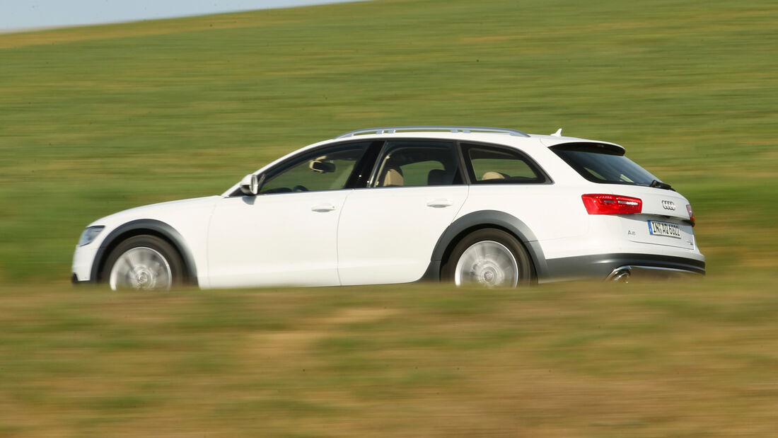 Audi A6 Allroad, Seitenansicht