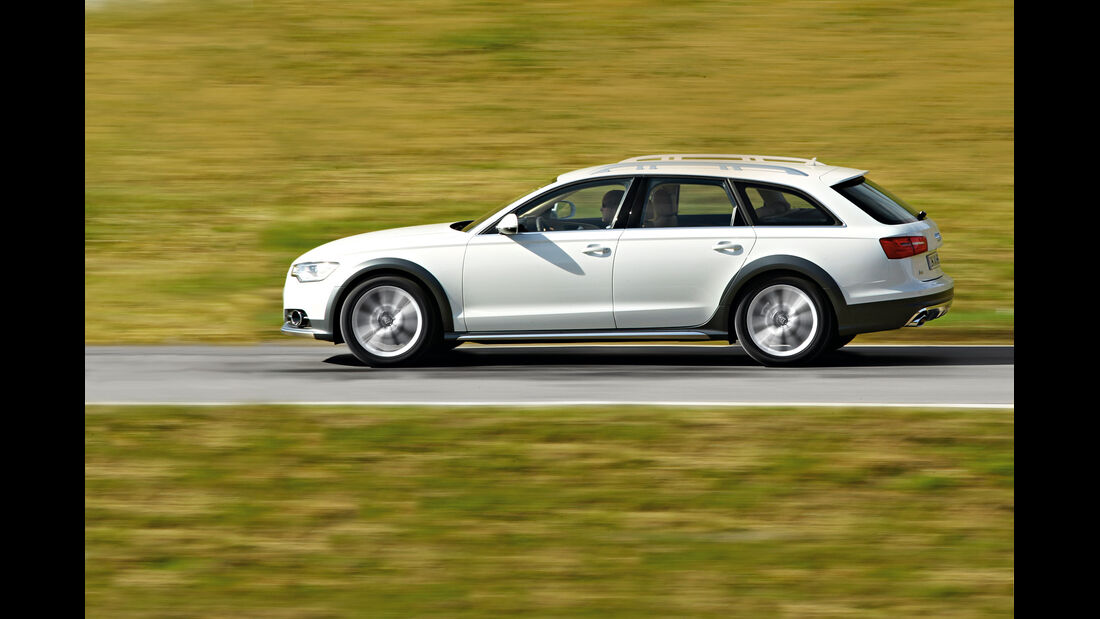 Audi A6 Allroad, Seitenansicht