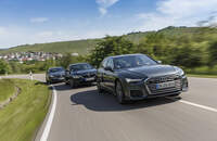 Audi A6 Avant 50 TDI, BMW 530d Touring, Mercedes E 350 d T-Modell, Exterieur