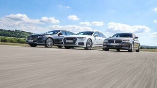 Audi A6 Avant 55 TFSI, BMW 540i Touring, Mercedes E 450 T