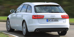 Audi A6 Avant, Heckansicht