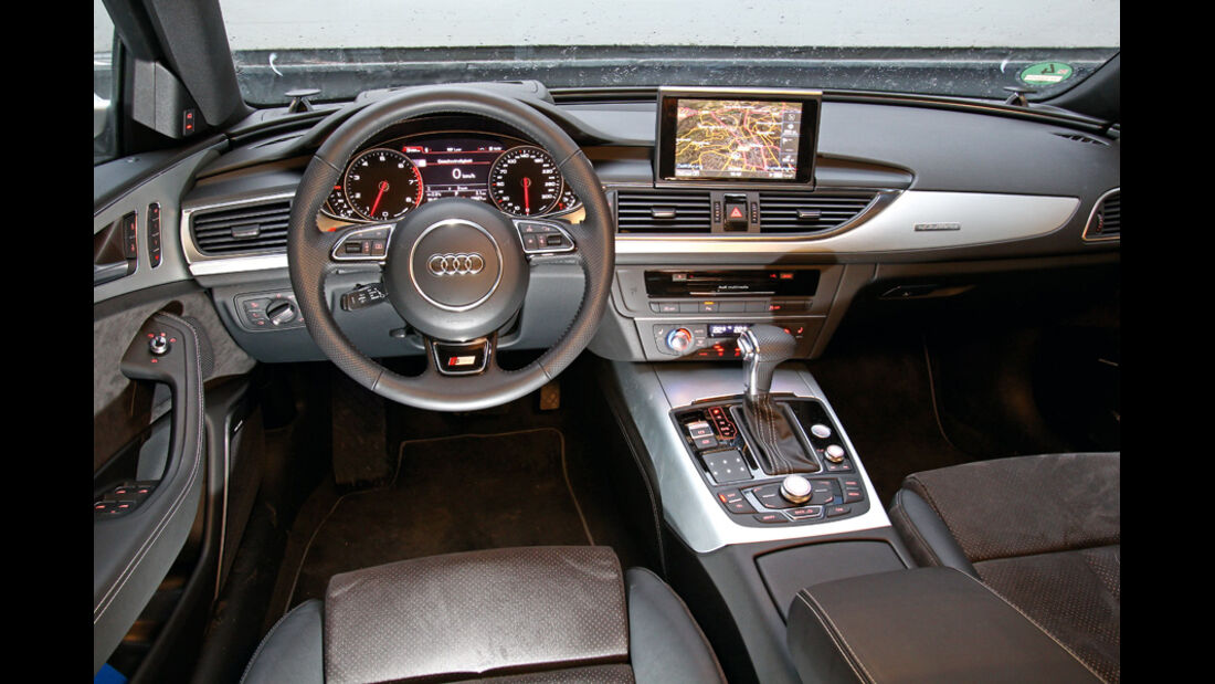 Audi A6, Cockpit, Lenkrad