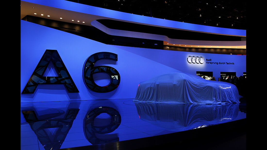 Audi A6, Detroit Motor Show, Rundgang