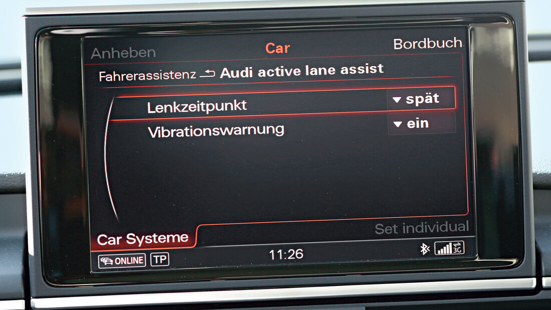 Audi A6, Display, Infotainment