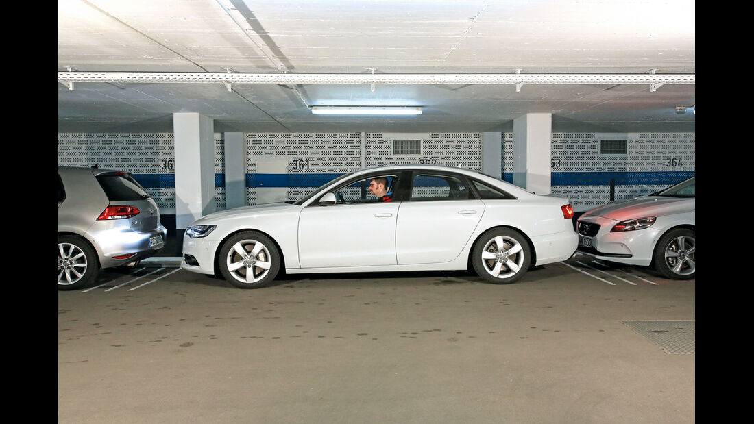 Audi A6, Einparktest