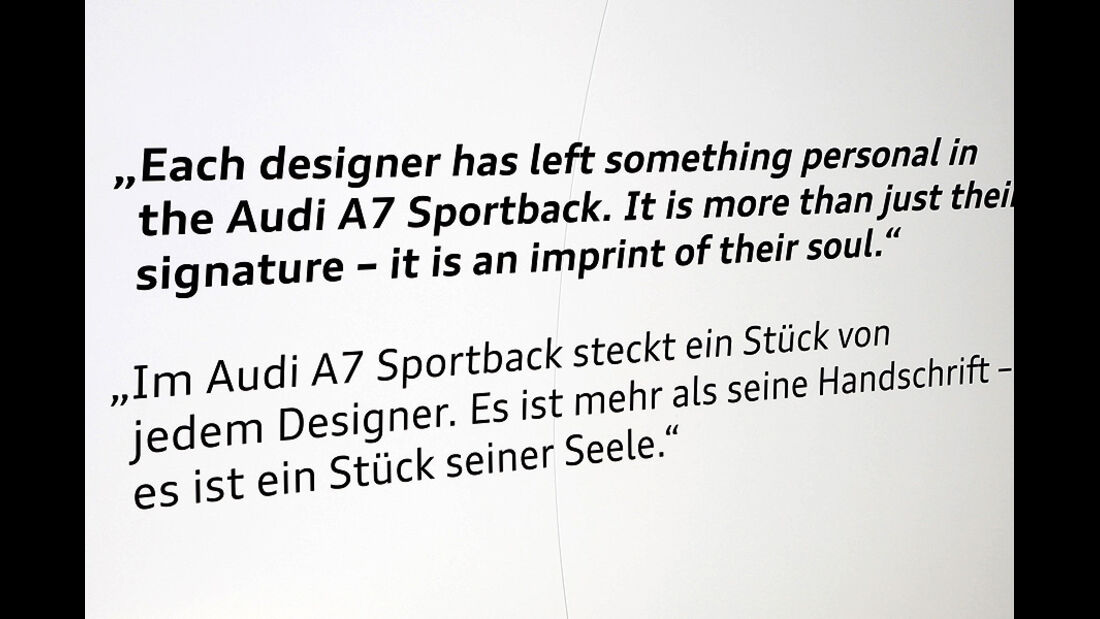 Audi A7 Premiere Pinakothek München