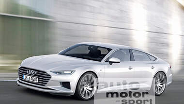 Audi A7, Seitenansicht