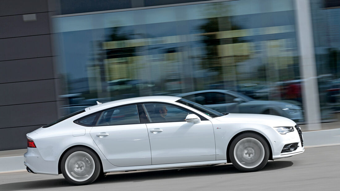 Audi A7 Sportback 3.0 TDI QUATTRO, Seitenansicht