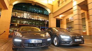 Porsche Panamera Diesel Audi A7 Sportback 3 0 Tdi Test