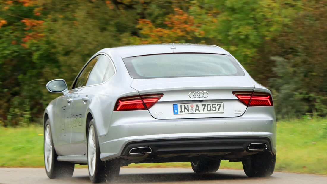 Audi A7 Sportback 3.0 TDI Ultra, Heckansicht