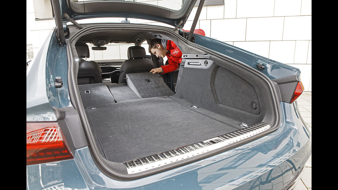Audi A7 Sportback, Kofferraum