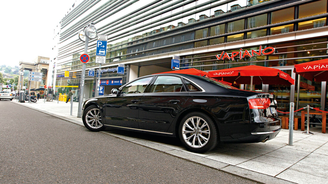 Audi A8 3.0 TDI Quattro, Seitenansicht