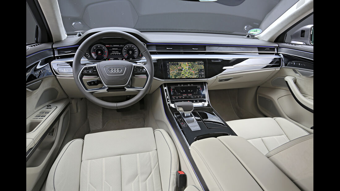 Audi A8 50 TDI Quattro, Interieur