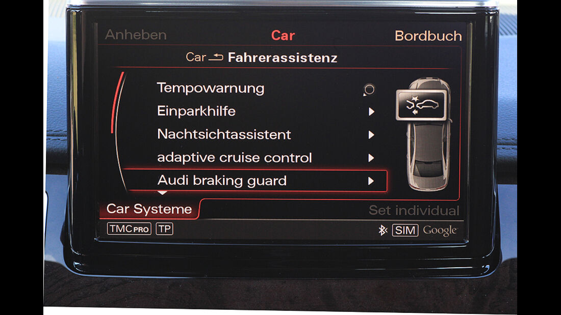 Audi A8, Bordcomputer