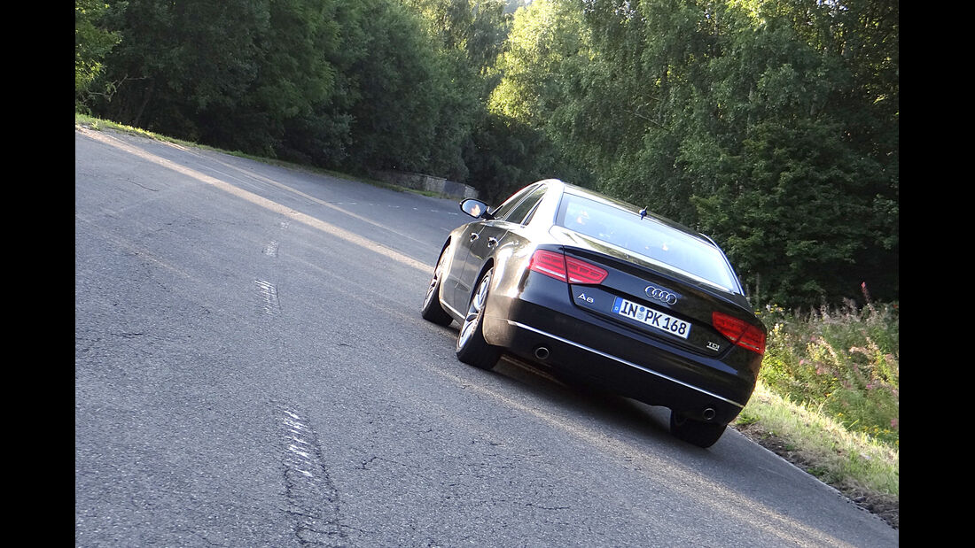 Audi A8 Dauertest GP Belgien 2013