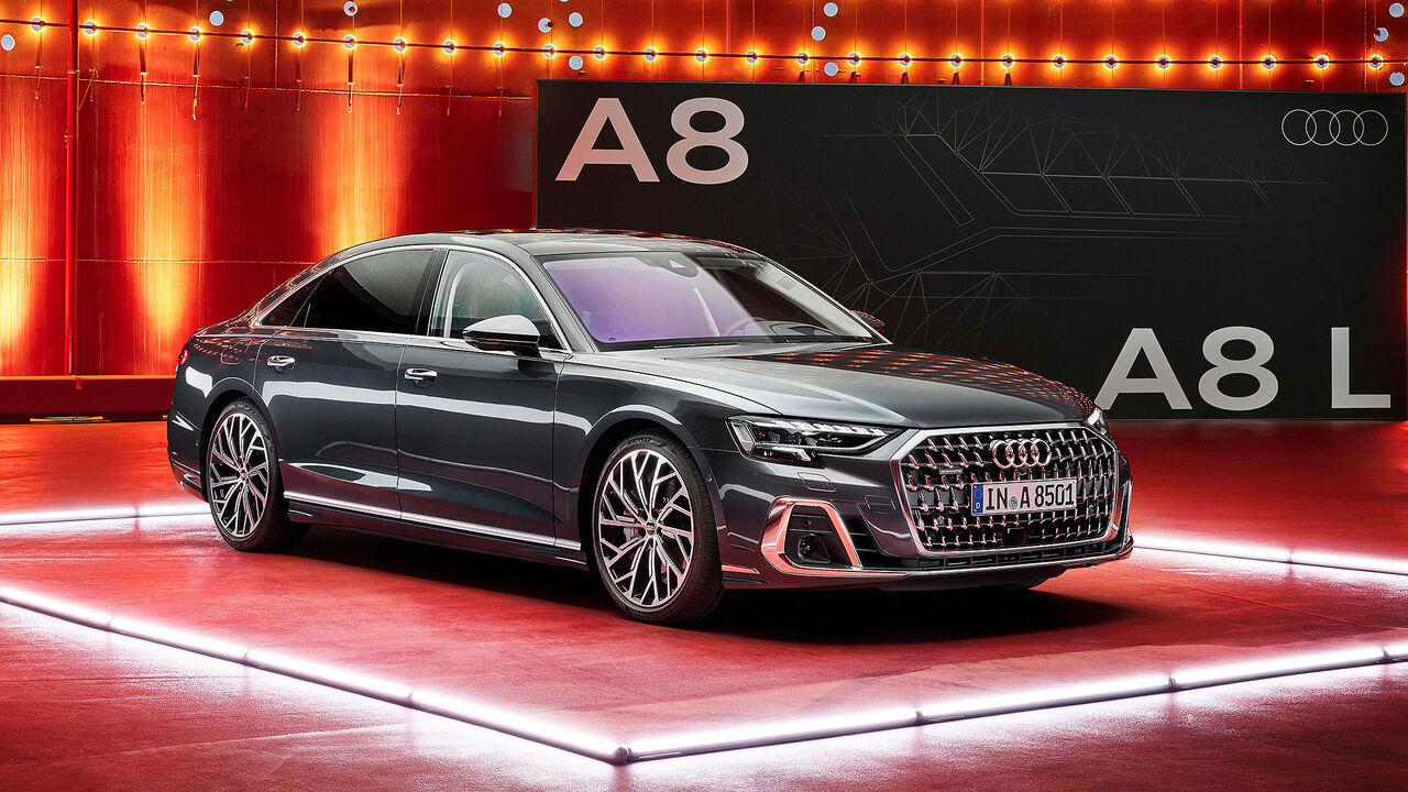 Audi A8 Facelift: Luxusklasse frisch geschminkt | AUTO MOTOR UND SPORT