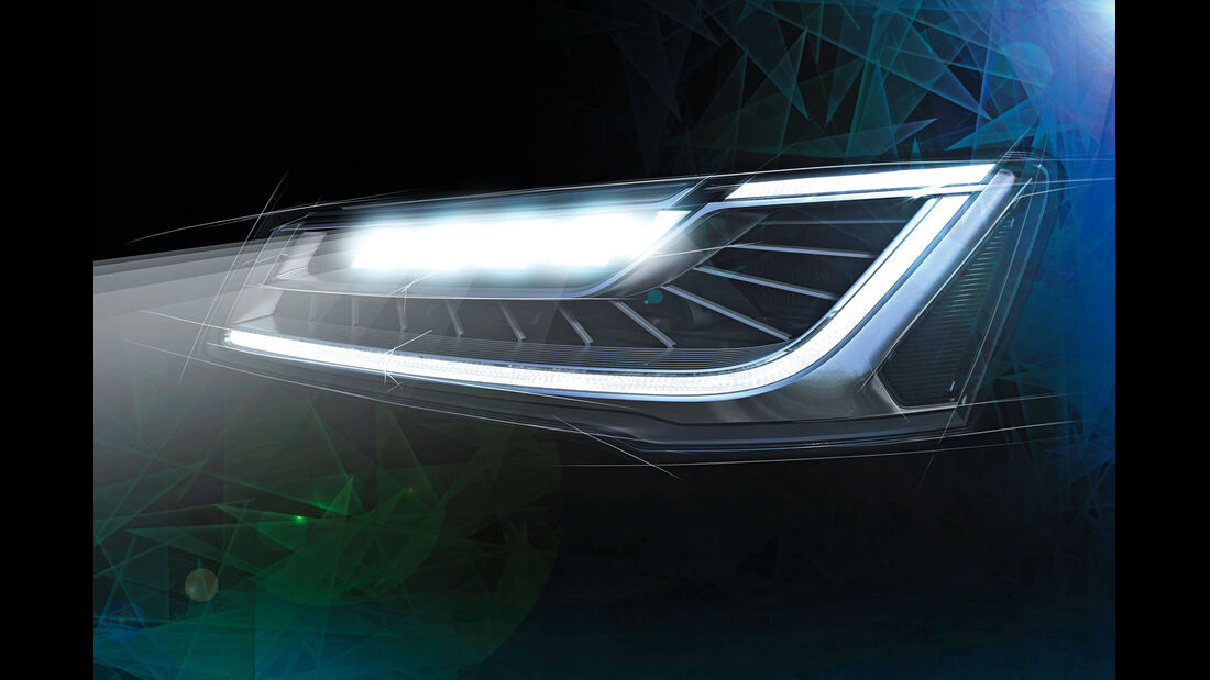 Audi A8, Matrixlicht