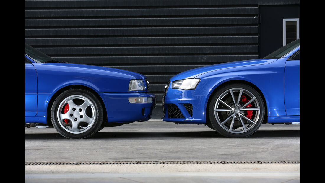 Audi Avant RS2, Audi RS4 Avant, Frontpartie