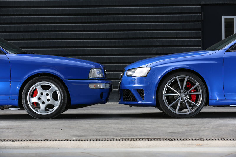 Audi Avant RS2, Audi RS4 Avant, Frontpartie