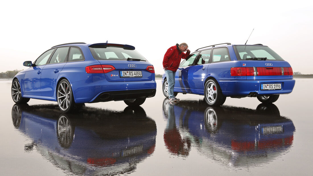 Audi Avant RS2, Audi RS4 Avant, Heckansicht