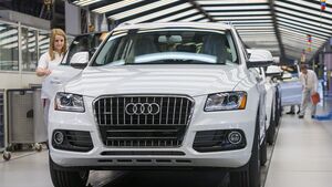 Audi-Bilanz: Gewinn sinkt um acht Prozent.
