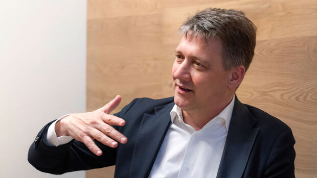 Audi-Chef Gernot Döllner im Interview mit Michael Pfeiffer und Gerd Stegmaier