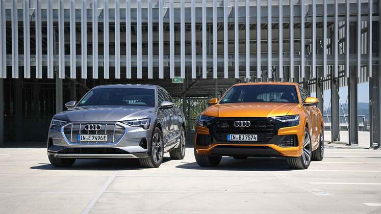 E tron 50 vs 55 discount