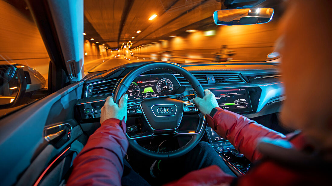 Audi E-Tron, ams 2019_23, Cockpit