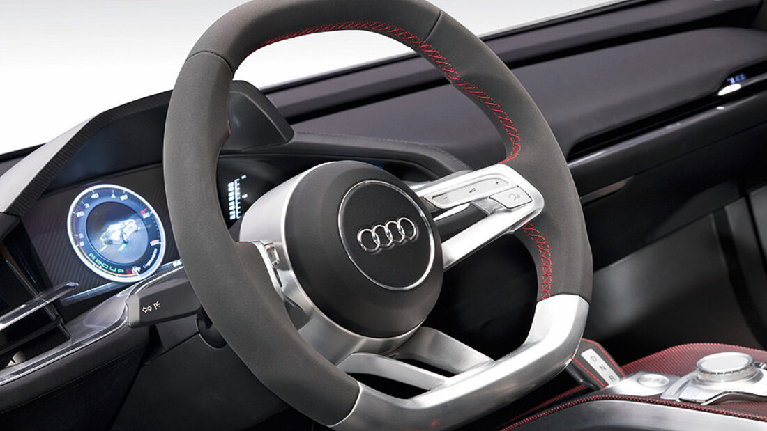 Audi E-tron Spyder, Innenraum