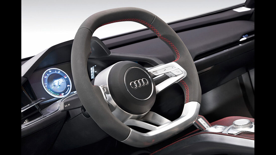 Audi E-tron Spyder, Innenraum