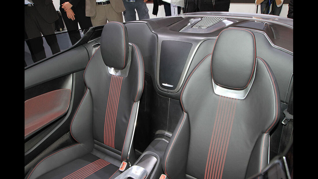Audi Etron Spyder, Innenraum