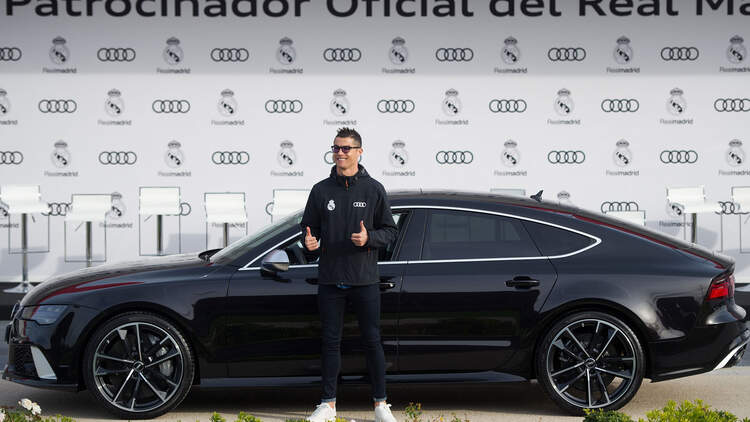 Audi Dienstwagen Aus Das Fahren Die Bayern Real Stars Auto Motor Und Sport
