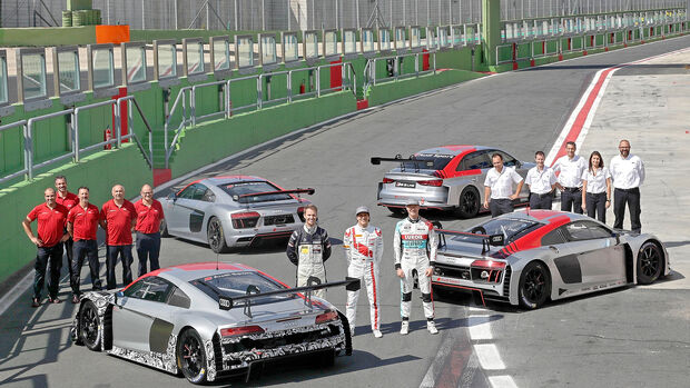 Audi GT Tracktest, Audi Sport Customer Racing
