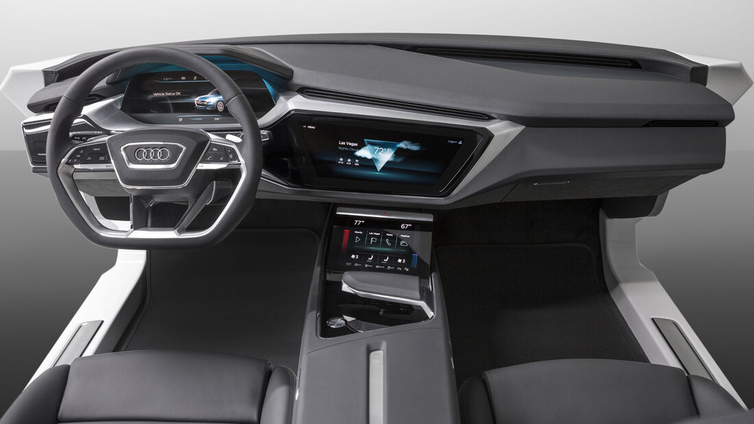 Audi HMI, Infotainment, CES 2016, Las Vegas