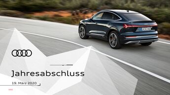 Audi Jahresabschluss 2019 Bilanz