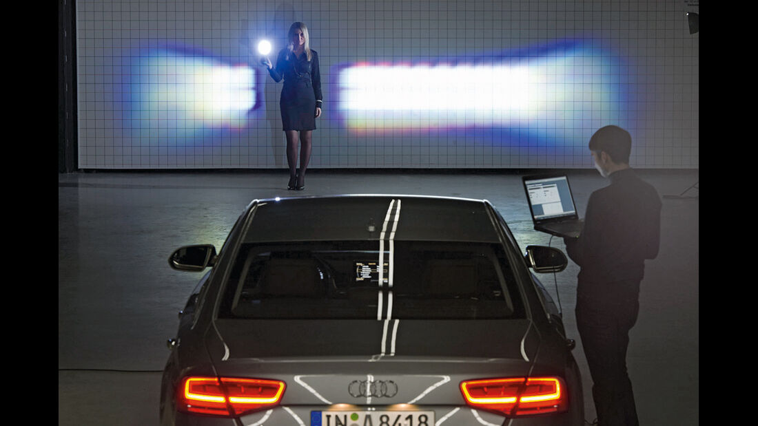 Audi, LED-Matrix-Licht