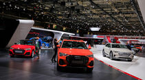 Audi: Messestand Pariser Autosalon 2018